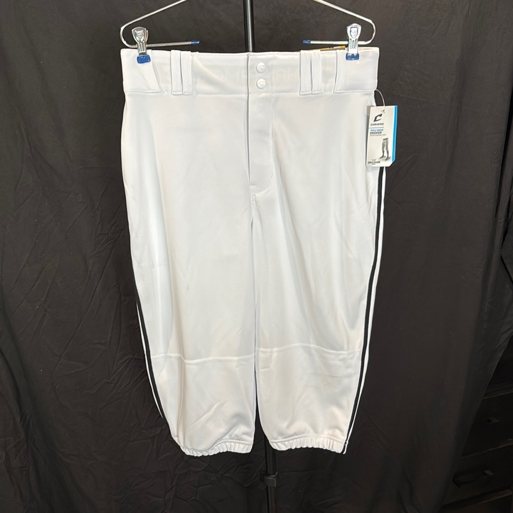 Champro Baseball Pants white with Elastic Waist